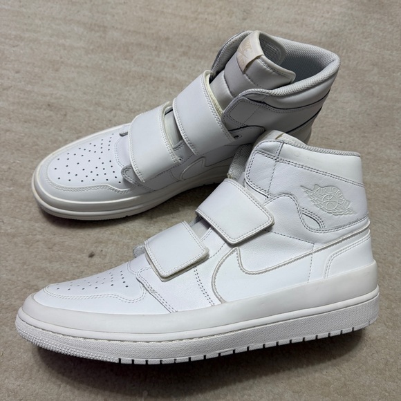 air jordan 1 retro high double strap white